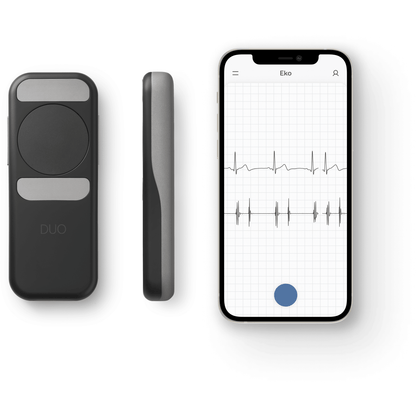 Eko DUO Portable ECG + Digital Electronic Stethoscope [Bluetooth] - Eko