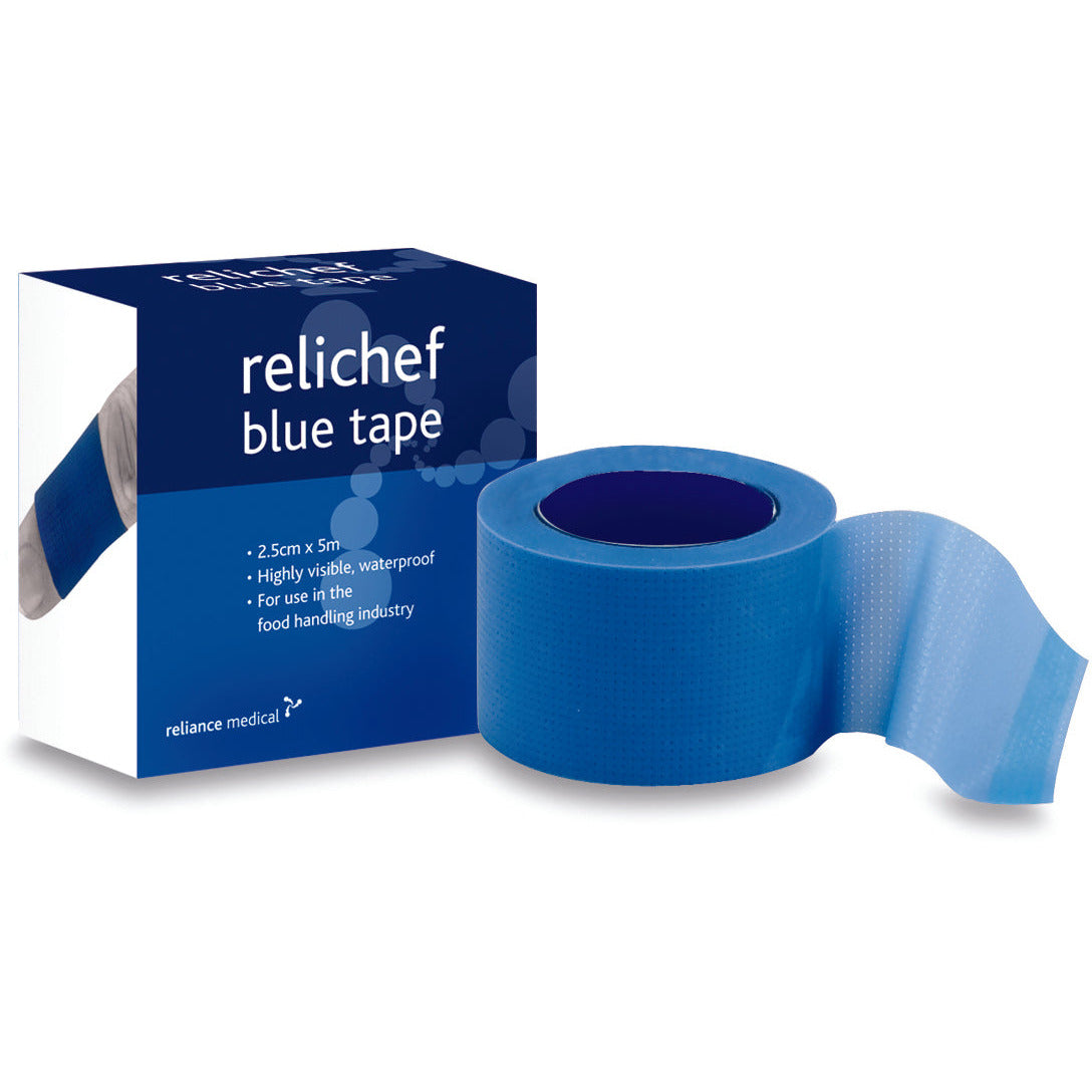 Relitape Washproof Tape Blue 2.5cm x 5m - 