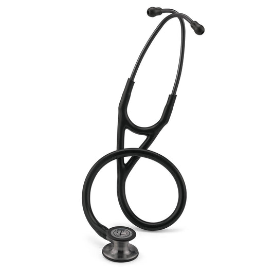 Littmann Cardiology IV Diagnostic Stethoscope: Black & Smoke 6162 - Littmann Stethoscopes