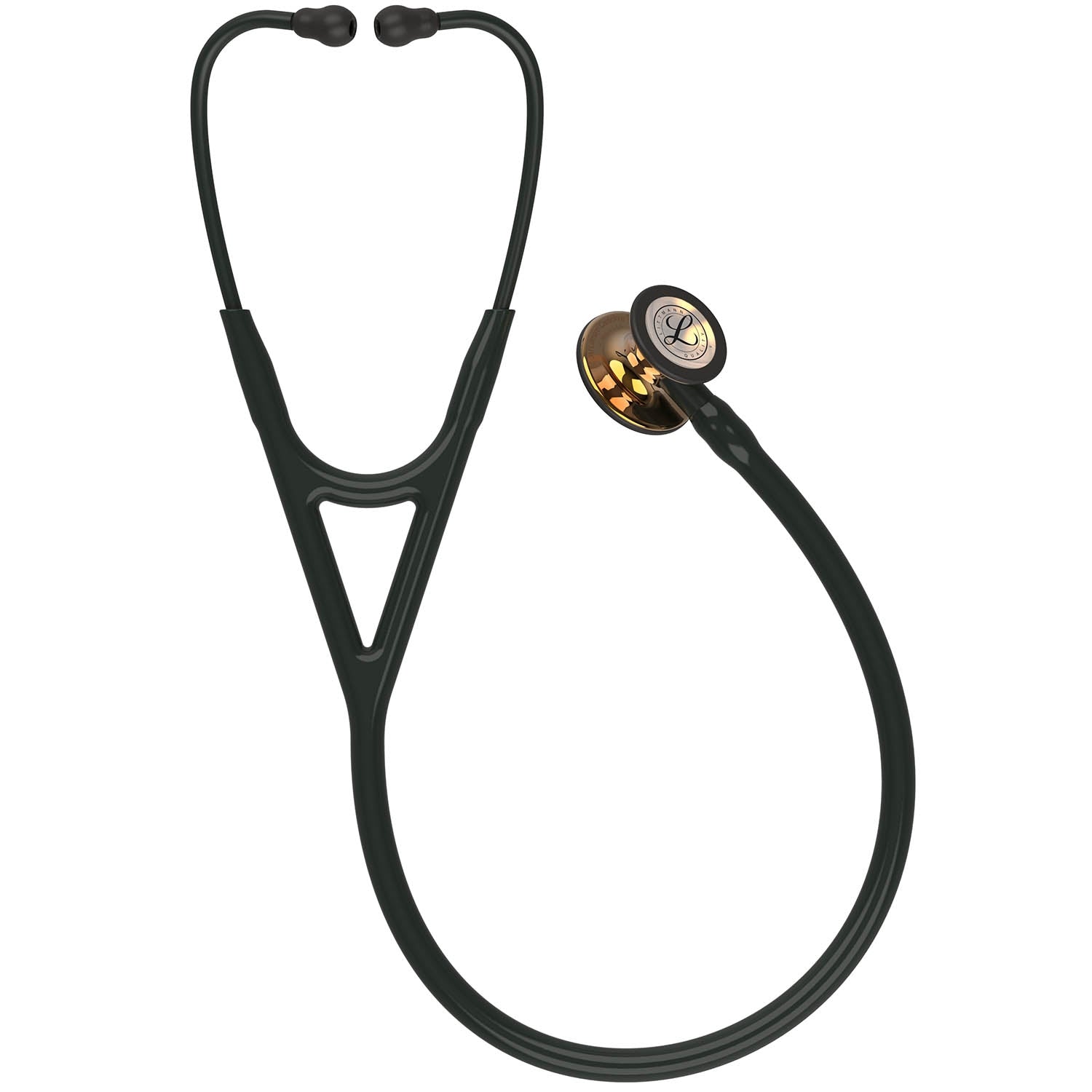 Littmann Cardiology IV Diagnostic Stethoscope: High Polish Copper & Black - 6180 - Littmann Stethoscopes