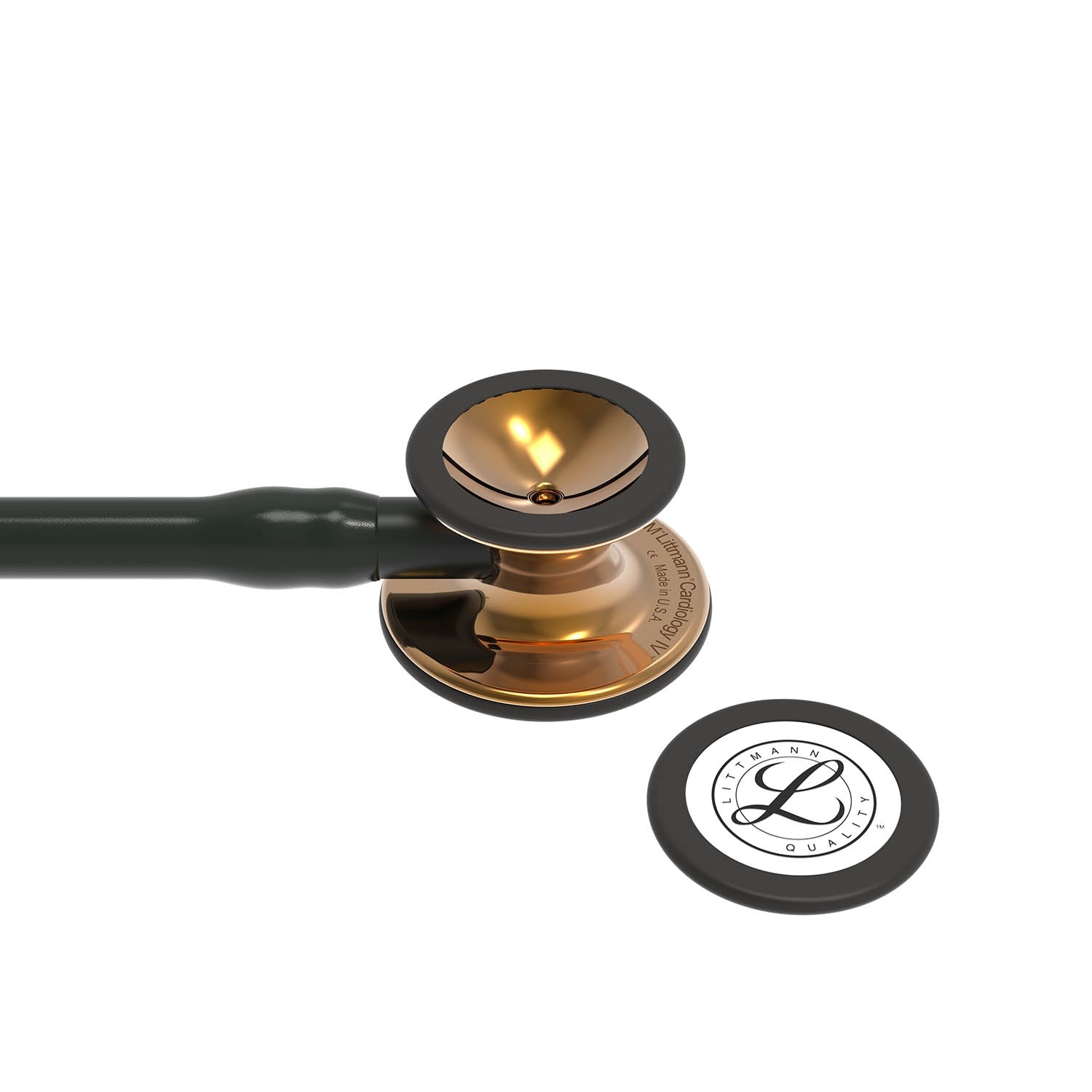 Littmann Cardiology IV Diagnostic Stethoscope: High Polish Copper & Black - 6180 - Littmann Stethoscopes