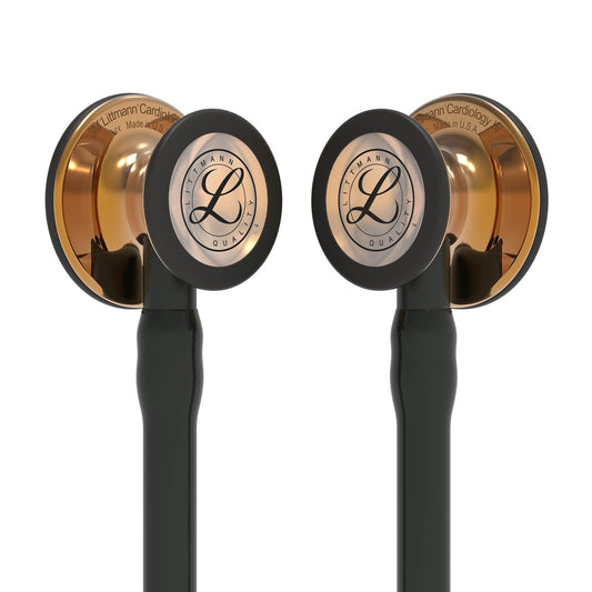 Littmann Cardiology IV Diagnostic Stethoscope: High Polish Copper & Black - 6180 - Littmann Stethoscopes