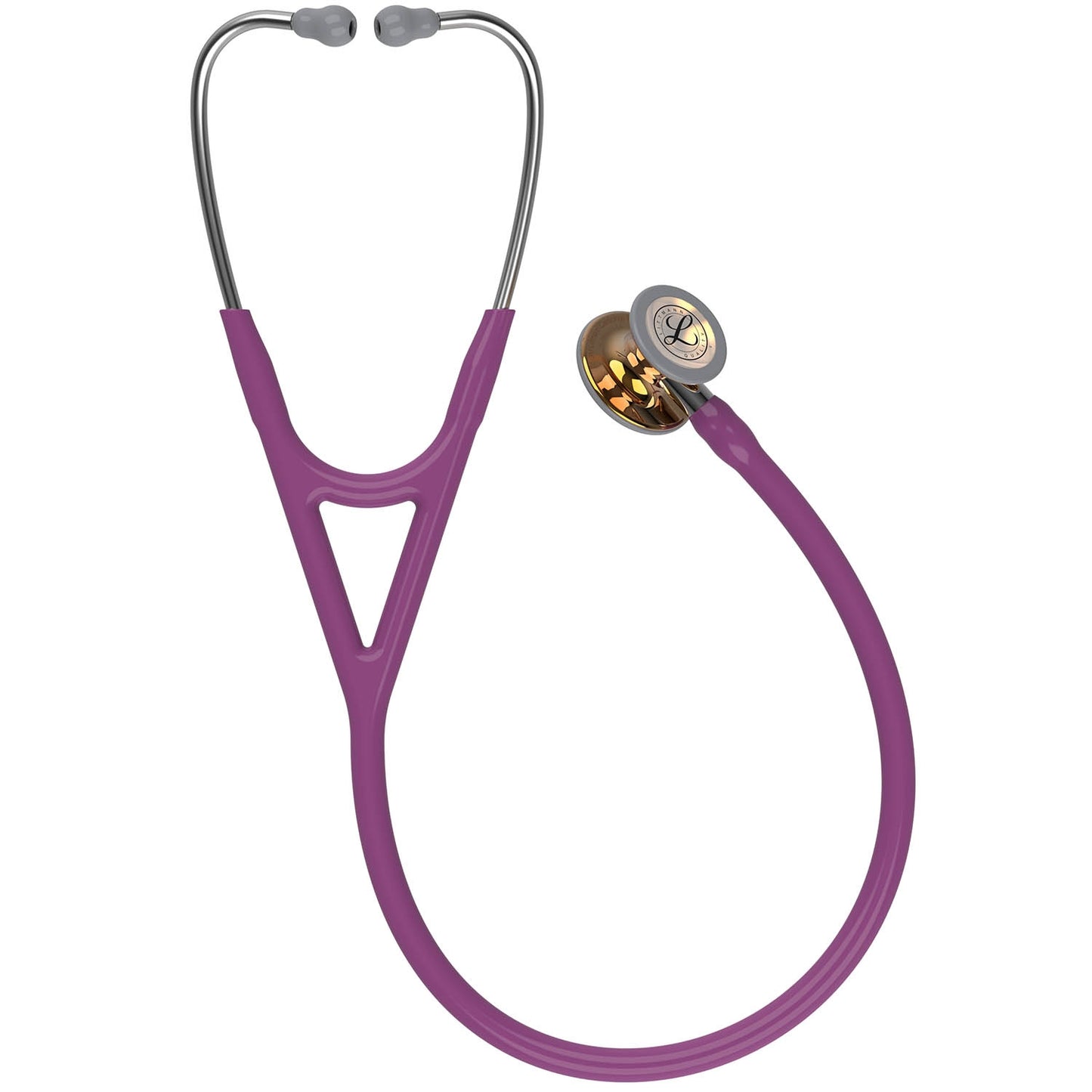 Littmann Cardiology IV Diagnostic Stethoscope: High Polish Copper & Plum - 6181 - Littmann Stethoscopes