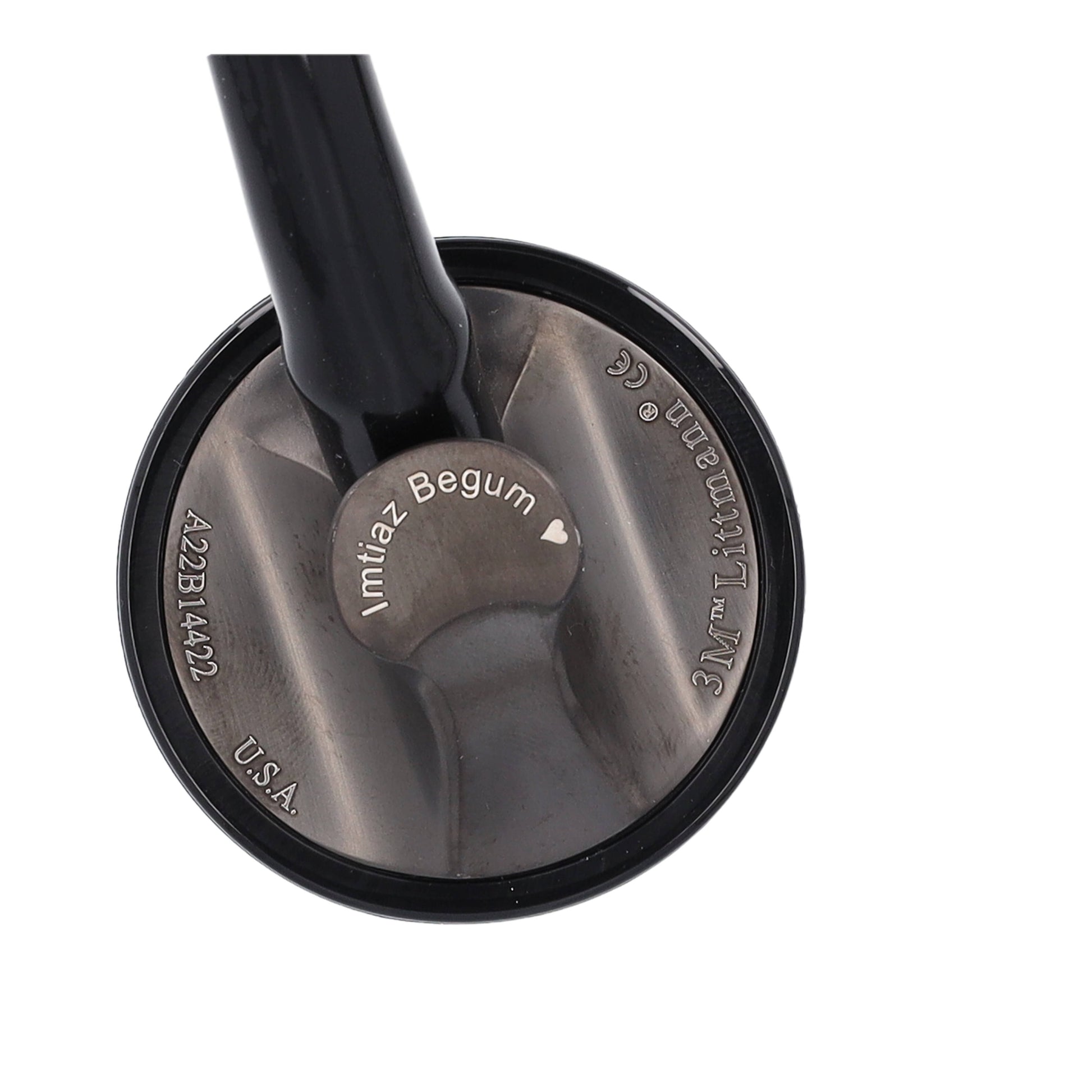 Littmann Master Cardiology Stethoscope: Black & Smoke 2176 - 