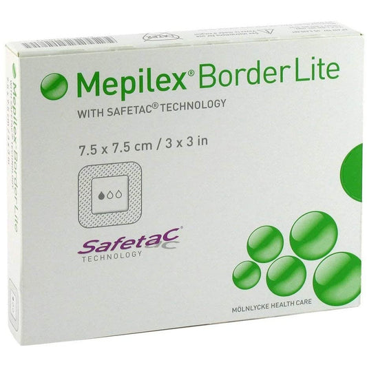 Mepilex Lite Dressing 6X8.5CM  Box of 10 - 3S Healthcare