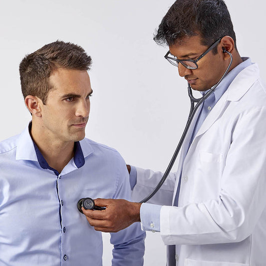 Littmann Cardiology IV Diagnostic Stethoscope: Plum & Smoke 6166 - Littmann Stethoscopes