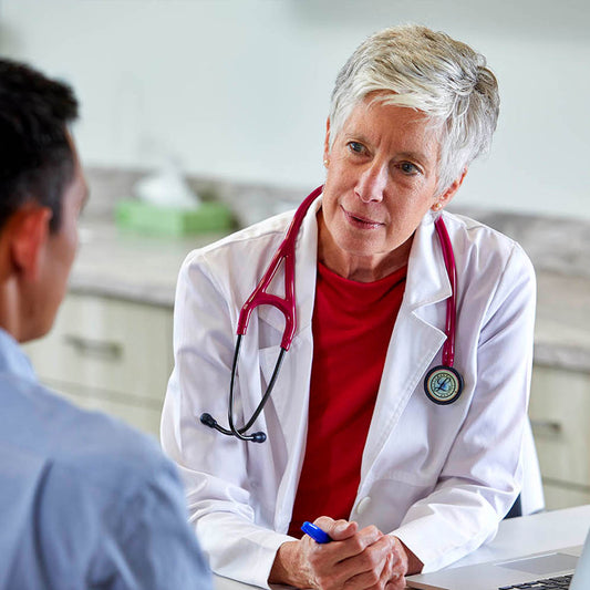 Littmann Cardiology IV Diagnostic Stethoscope: Champagne & Burgundy Tube 6176 - Littmann Stethoscopes