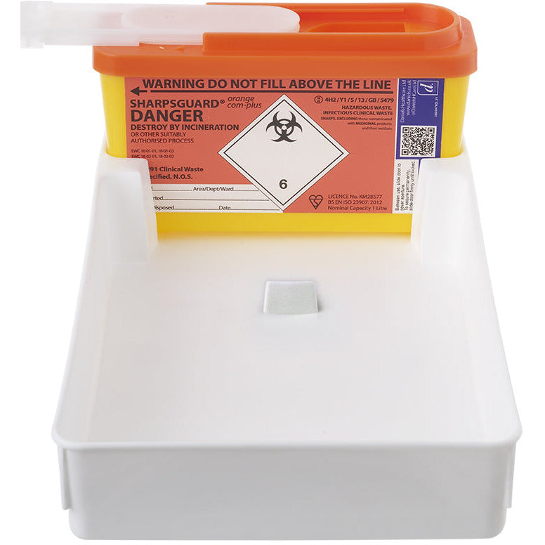 Daniels POUDS Combination Tray Sharps Bin Bracket - 
