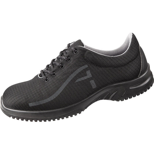 Occupational Shoes Uni6 Low Show  - Black Breathable Textile - 