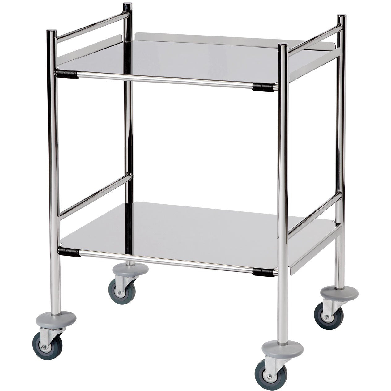 Sunflower Dressing Trolley 450 x 610 x 840mm with 2 Removable Reversible Shelves