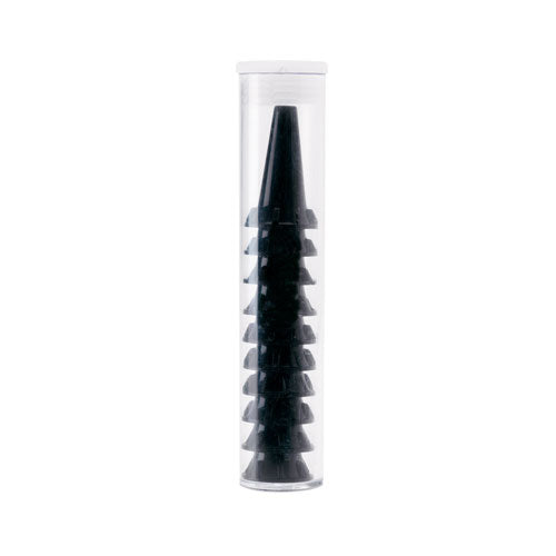 Otoscope Disposable Ear Speculae (X100) Blk 4.0mm - Timesco