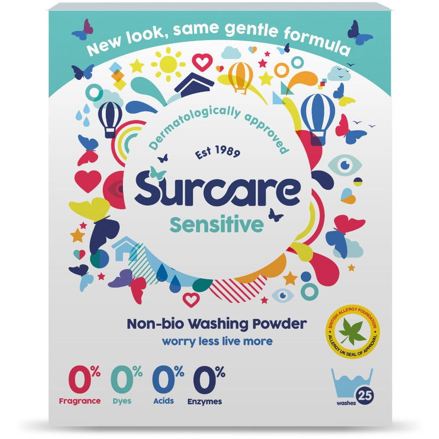 Surcare Washing Laundry Powder - 1.62KG/ 25 Wash x 1
