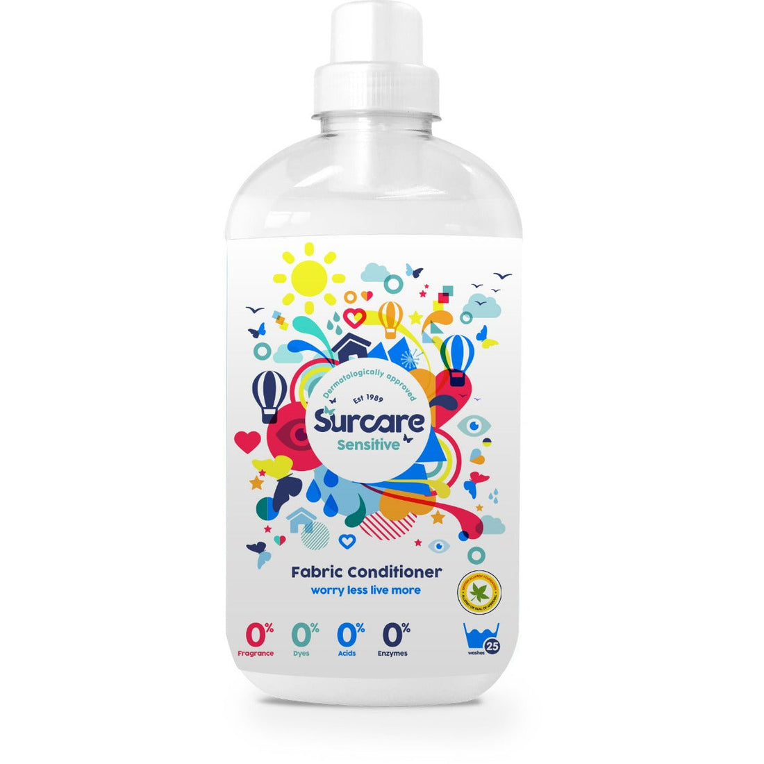 Surcare Fabric Conditioner 750ml Concentrated x 1 [21 Washes] Medisave UK