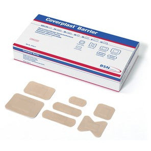 Coverplast Barrier First Aid Fingertip Dressing 5.0cm x 4.4cm Patch x 50 - BSN
