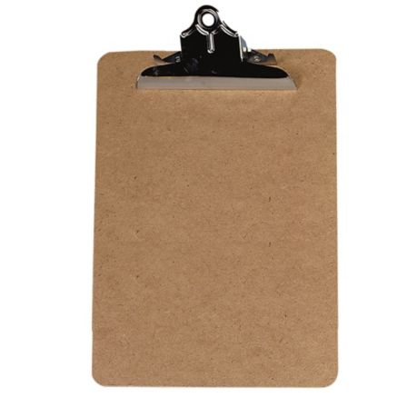 Natural Hardboard Foolscap Clipboard - Discontinued