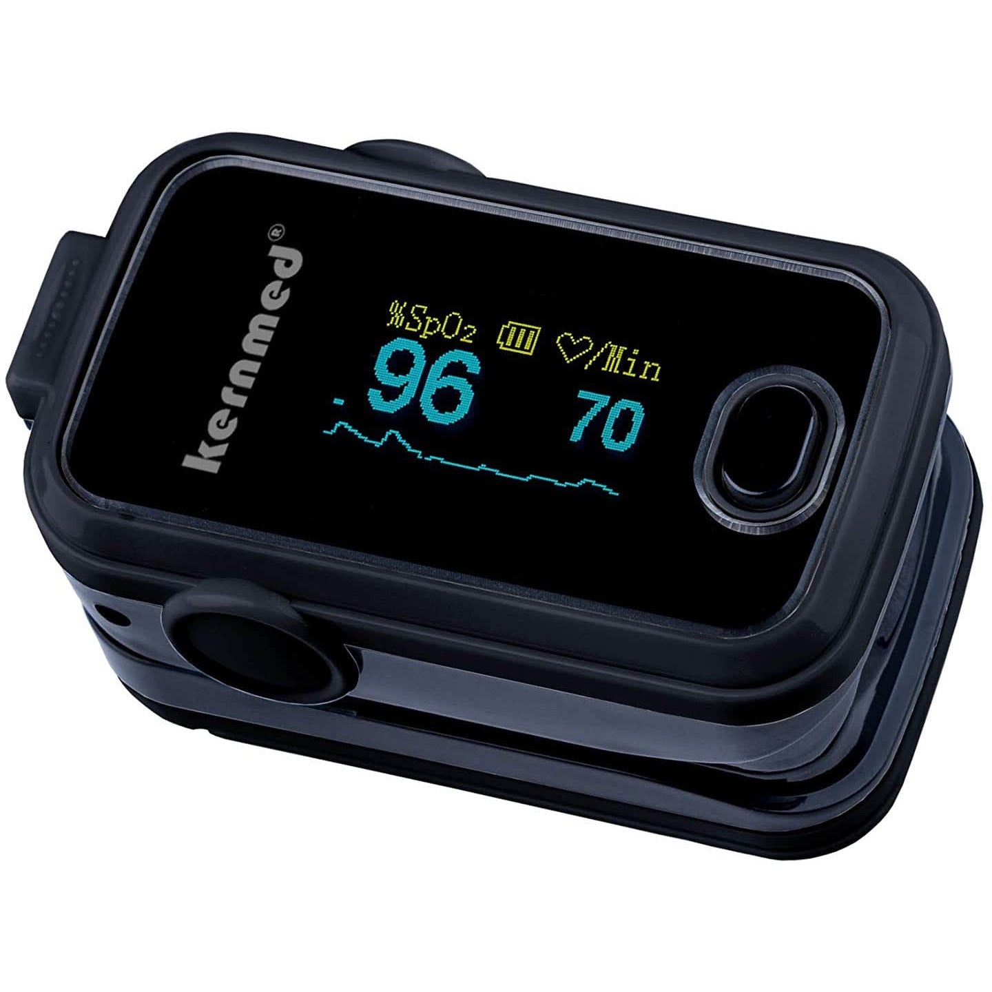 A310 Finger Pulse Oximeter Black Medisave UK