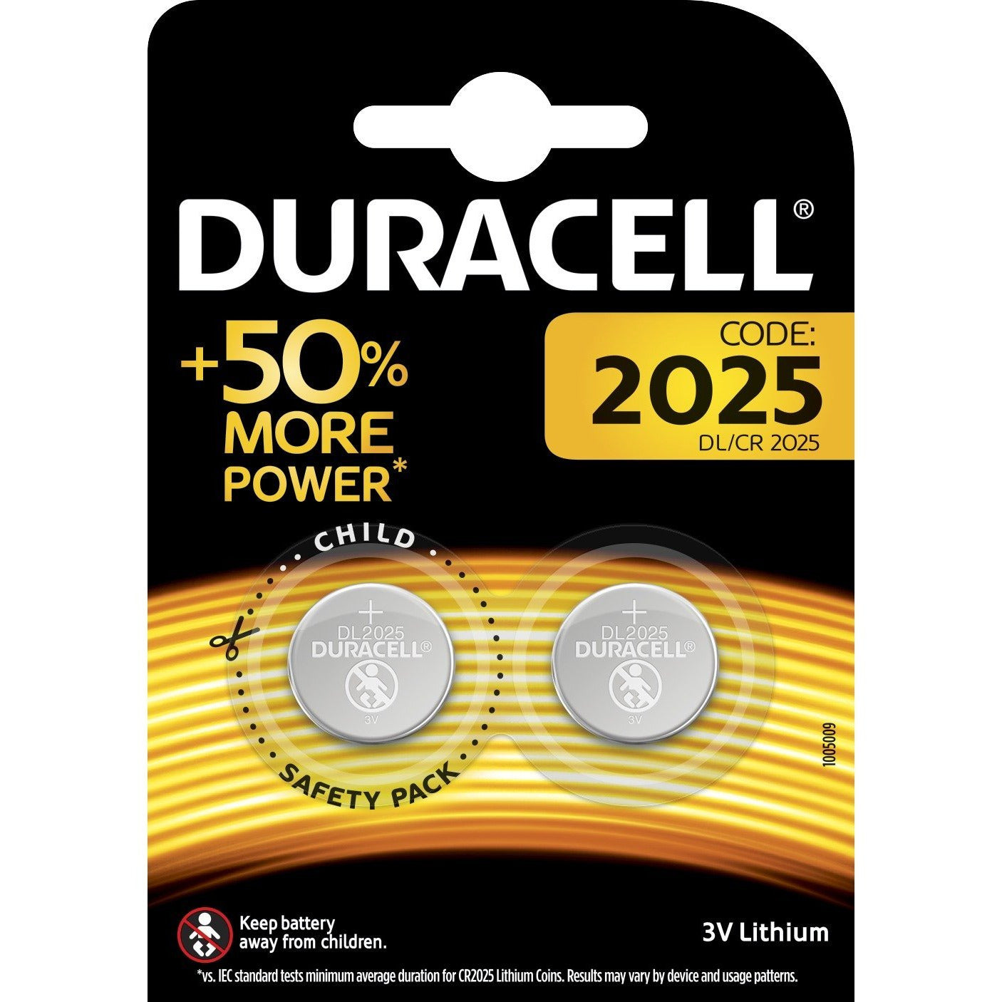 Duracell Coin Cell 3V Pack of 2 - Duracell