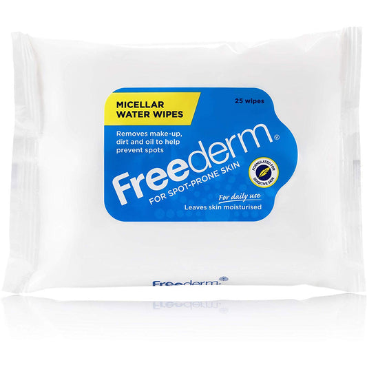 Freederm Micellar Wipes - Pack Of 25 - Freederm