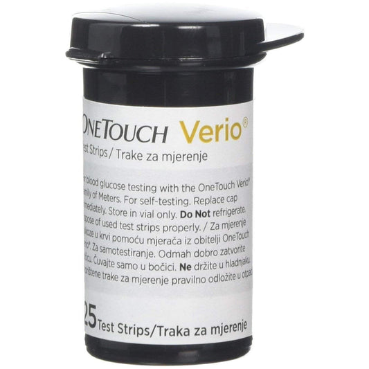 Touch Verio Test Strips 1 x 25 - Alliance Healthcare