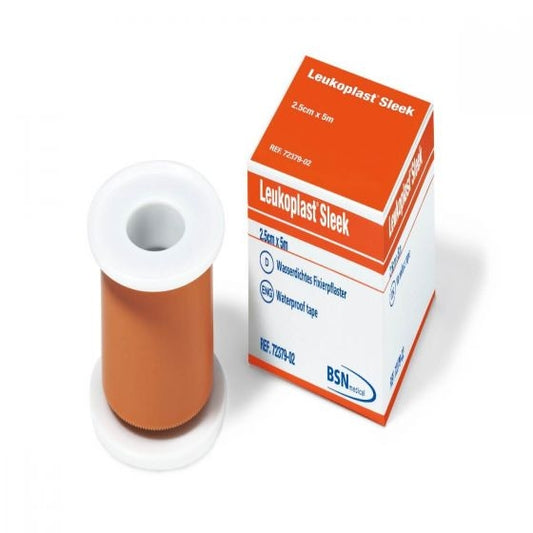 Leukoplast® Sleek Latex-Free Tape 1.25cm x 5m Pack of 12