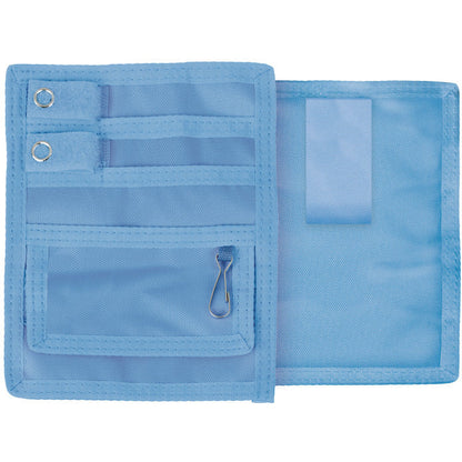 Nylon Organizer with Twin Matching Velcro Tabs - 