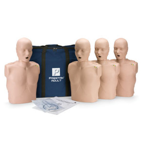 Prestan ProTraining Manikin Adult with CPR Monitor inc. 50 Lung Bags -Pk 4 - Reliance