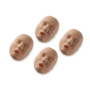 Prestan Face Skin Replacement for Adult Manikin - Pack of 4