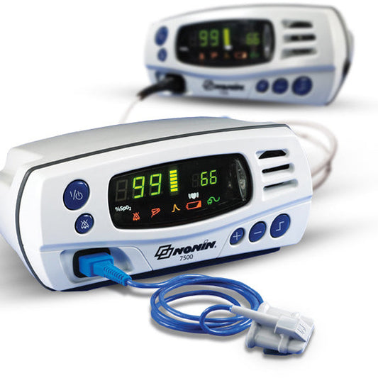 Nonin 7500 Table Top Pulse Oximeter with Prostand 2 - ProAct