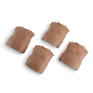 Prestan Torso Dark Skin Replacement for Infant Manikin - Pack of 4 - Reliance