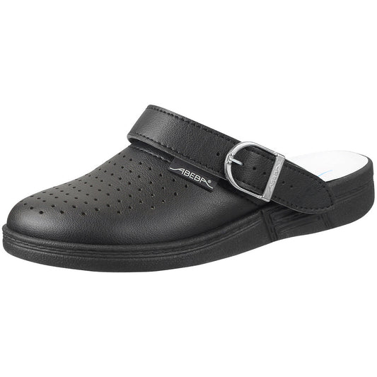 Perforated Shoes the Original Clog - Black Microfiber - 