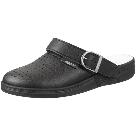 Perforated Shoes the Original Clog - Black Microfiber - 