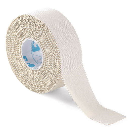 Sports Tape II Zinc Oxide – serrated edge -1" x 15 yards - White