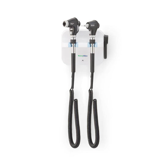 Welch Allyn Green Series 777 With PanOptic Plus LED Ophthalmoscope, MacroView Plus LED Otoscope