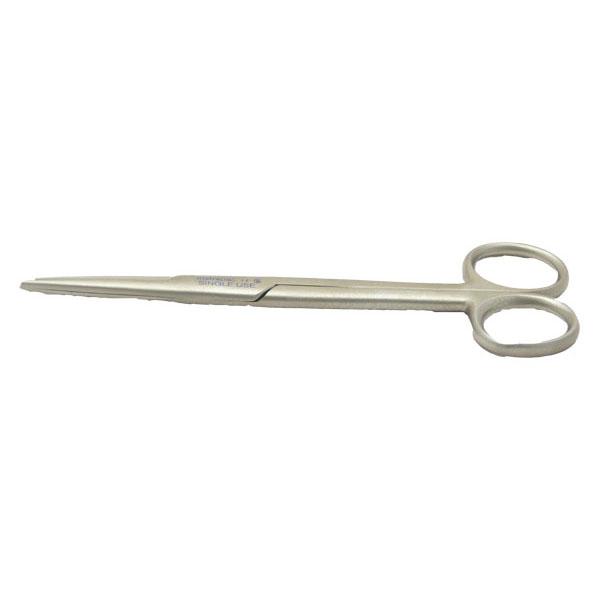 Mayo Scissors Straight 6 Disposable