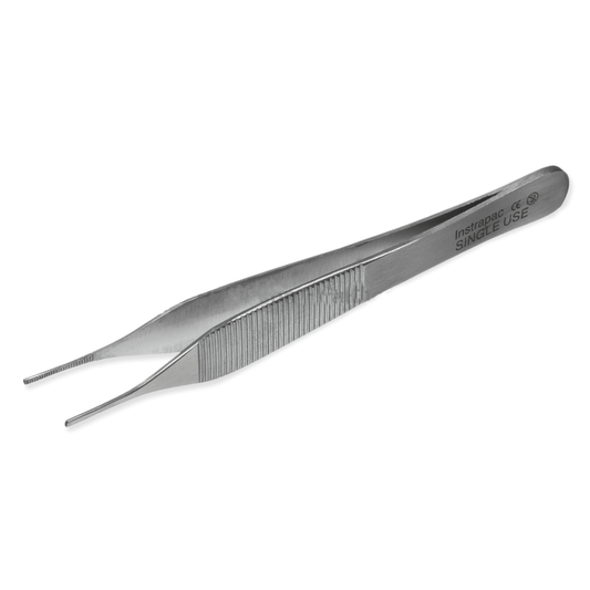 Instrapac Adson Micro Forceps Non-Toothed 12.5cm