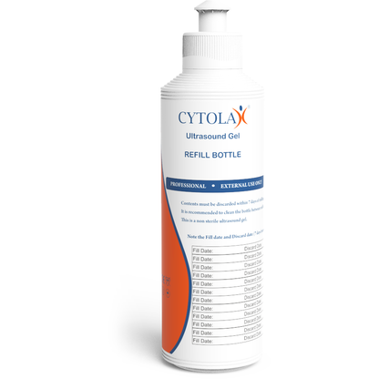 Cytolax Clear Ultrasound Gel - 5 Litre with Refill Bottle