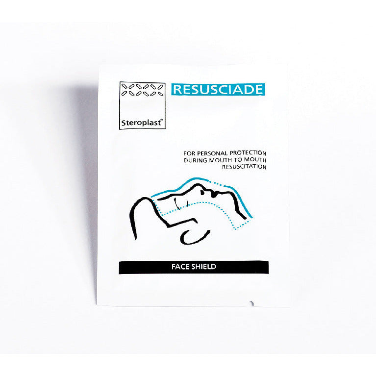 Resuscitation Shield Disposable with Mouthpiece - Individual - 