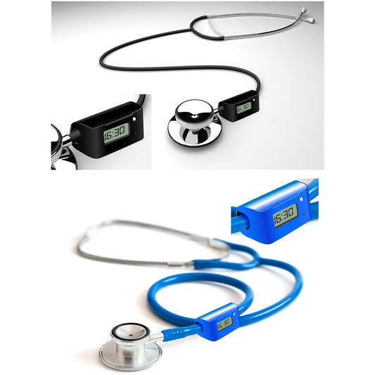 Stethoscope Clock/TImer - Black