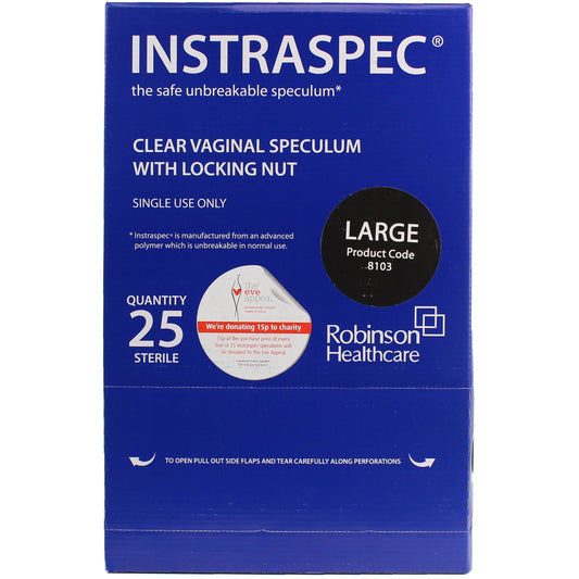 Instraspec Plastic Vaginal Speculum - Large - Robinsons