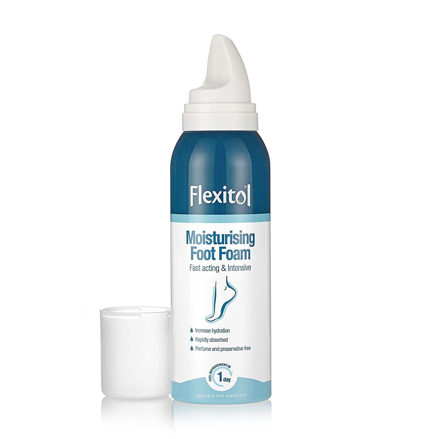 Flexitol Moisturising Foot Foam - 125ml - Flexitol