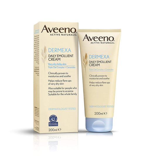 Aveeno Dermexa Emollient Cream - 200ml - Aveeno