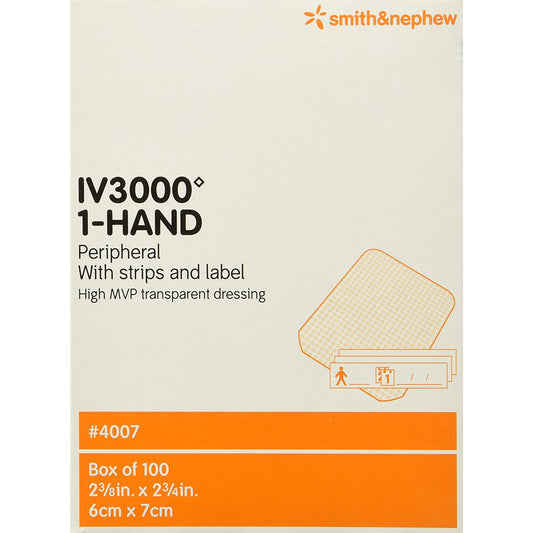 OPSITE IV3000 5cm x 6cm Paediatric/Neonatal Box of 100