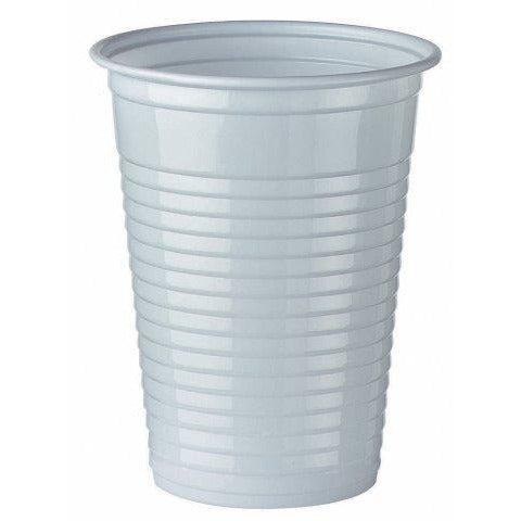 Metro 7oz Plastic White Cup x 100 - Bunzl Catering Supplies