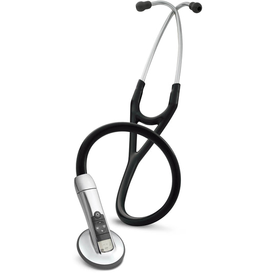 Littmann 3100 Electronic Stethoscope: Black 3100BK - 