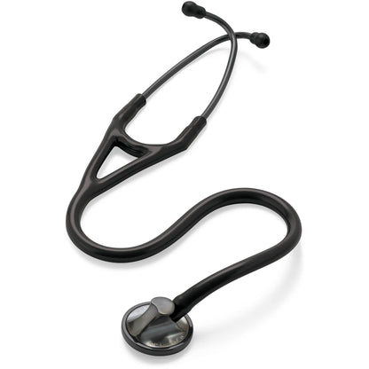 Littmann Master Cardiology Stethoscope: Black & Smoke 2176