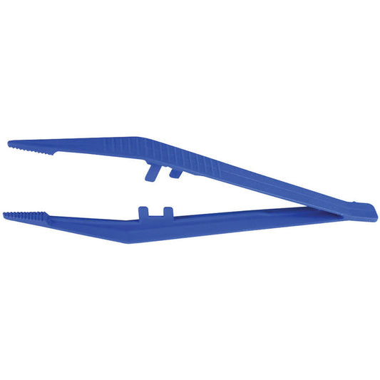 Instrapac Plastic Forceps - Blue - 13cm