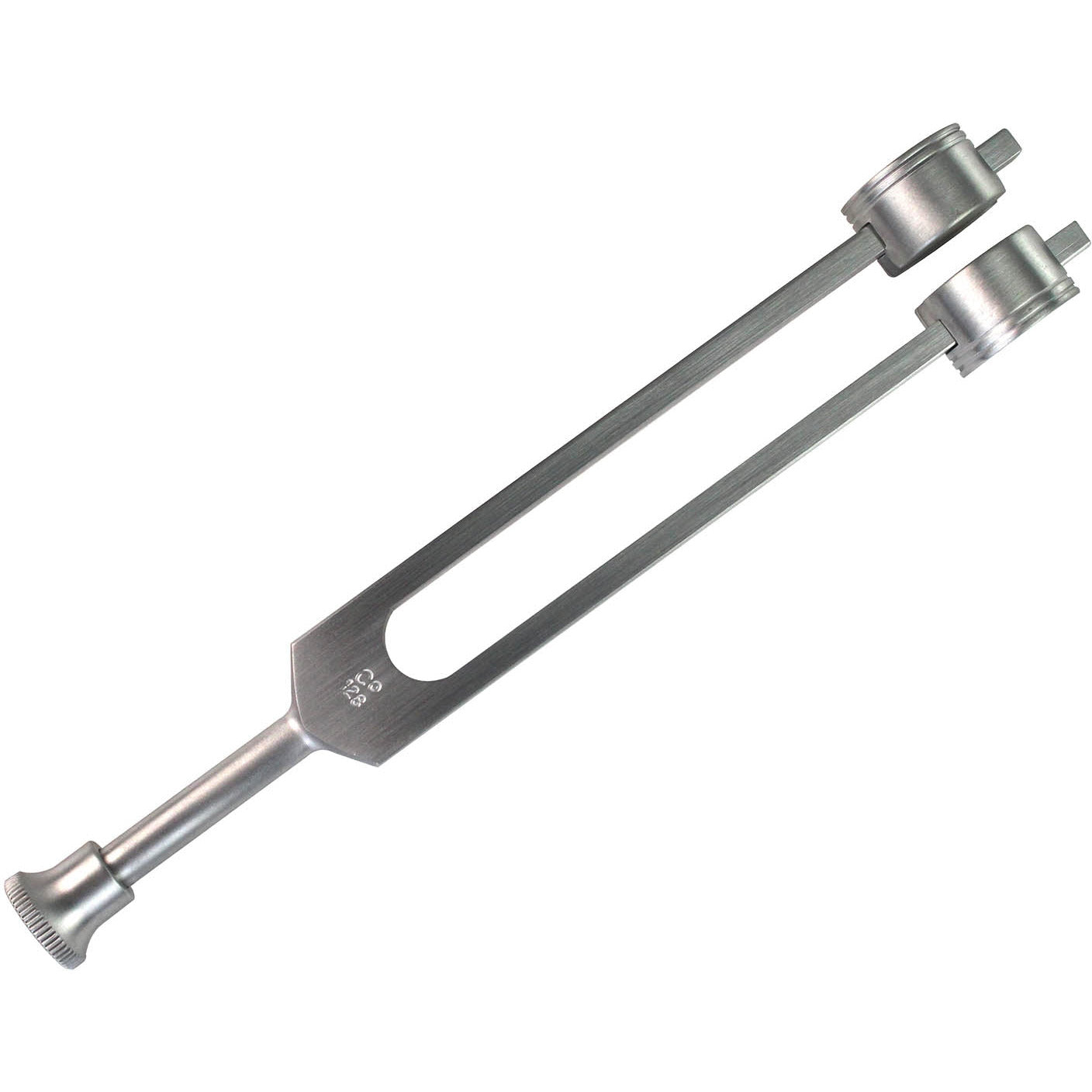 Aluminium Alloy Tuning Fork with Foot - C0 128hz - Uniplex