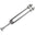Aluminium Alloy Tuning Fork with Foot - C0 128hz