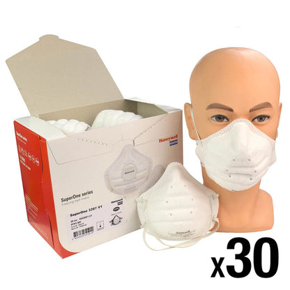 FFP3 Face Masks - Honeywell SuperOne 3207 Box of 30