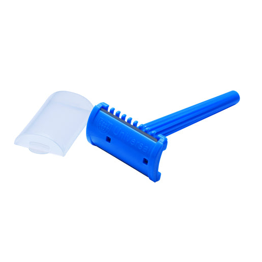 Universal Non Sterile Disposable Prep Razor - Double Sided Blade - Pack of 100 - Shermond